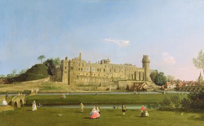 Warwick Castle von Giovanni Antonio Canal